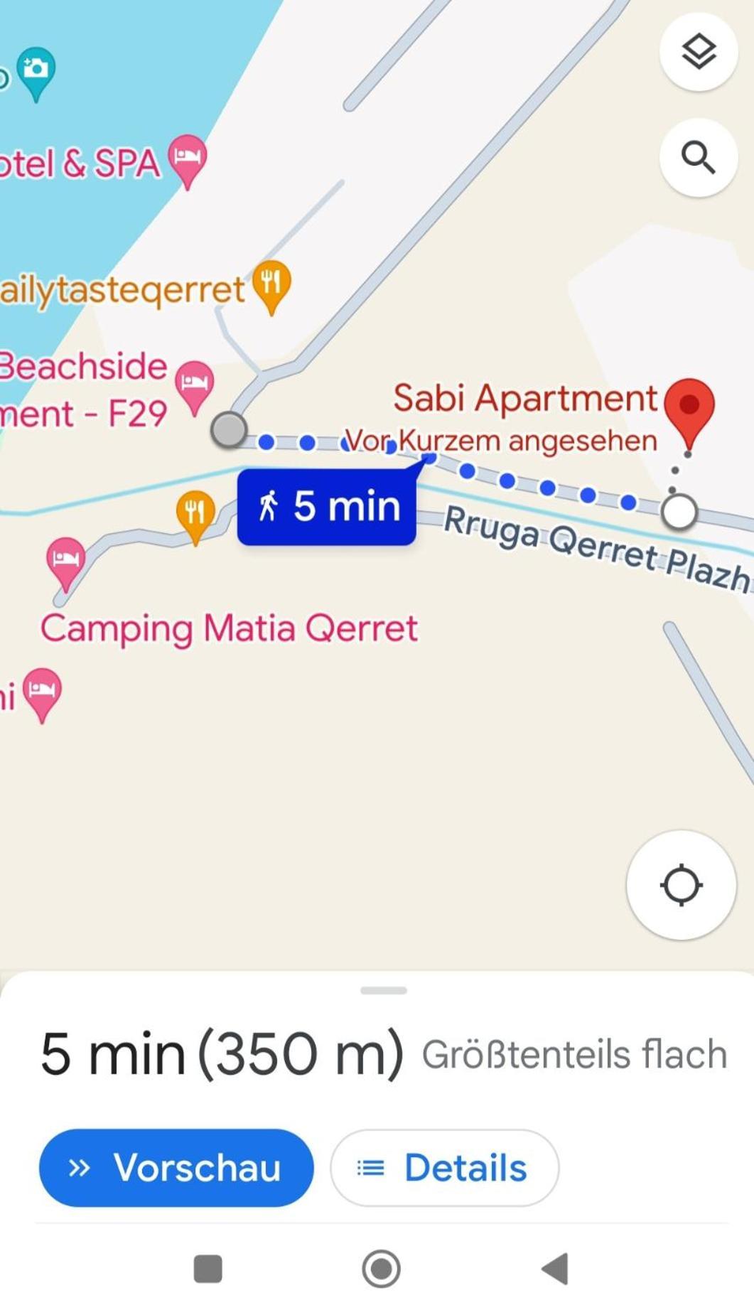 Sabi Apartment Golem Qerret Exterior photo